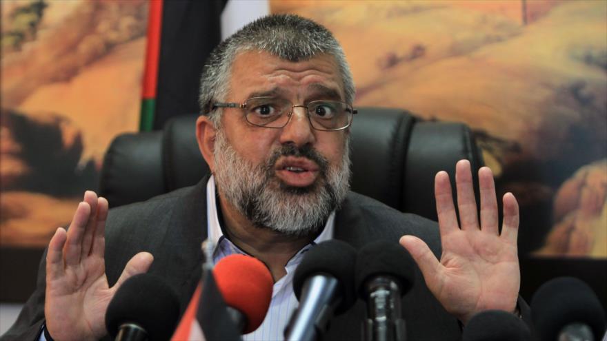 Hasan Yusef, el responsable del Movimiento de la Resistencia Islámica de Palestina (HAMAS) en Cisjordania.