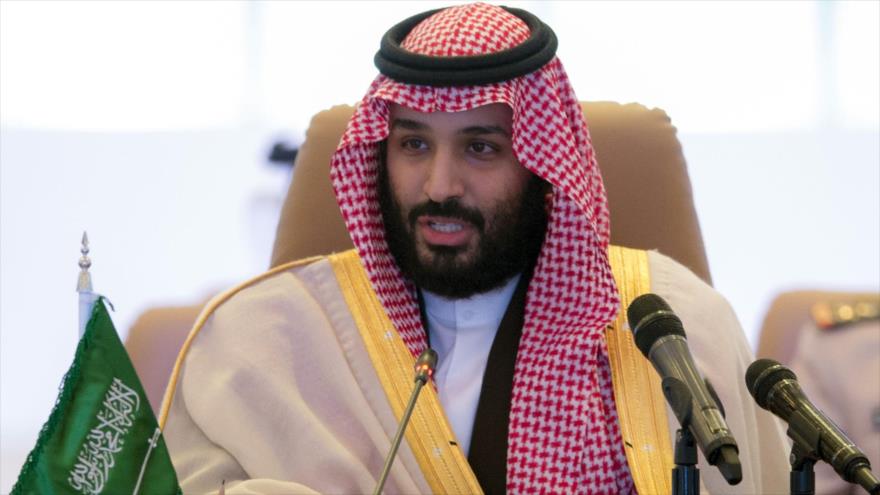 El príncipe heredero saudí, Mohamad bin Salman, en una reunión en Rida, capital de Arabia Saudí, 16 de noviembre de 2017.