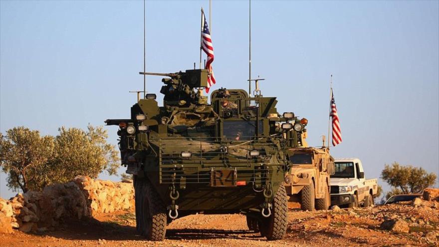 Fuerzas estadounidenses en zonas controladas por kurdos en Siria.