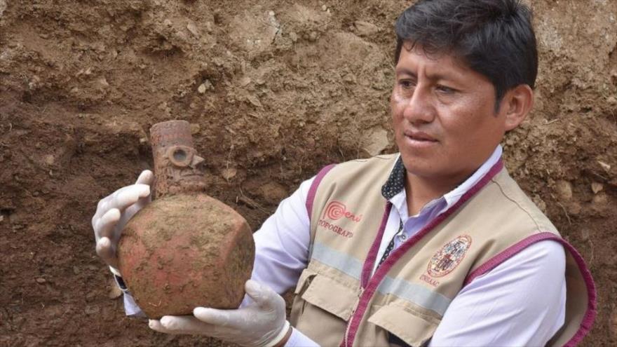 Reportan hallazgos en sitio arqueológico en Perú.