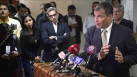 Correa denuncia ante OEA: Moreno ha violado la Constitución
