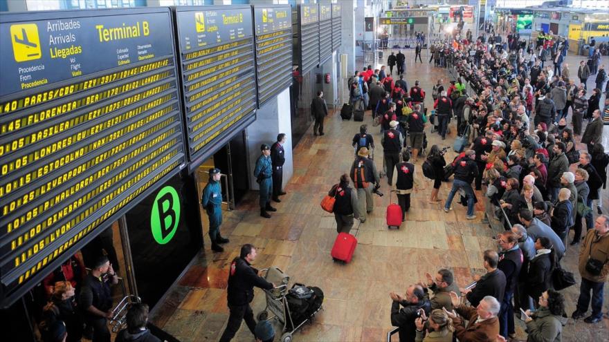 El Prat, aeropuerto de Barcelona.