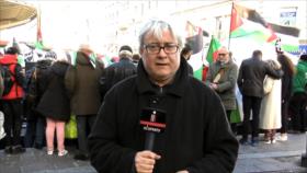 Franceses denuncian el bloqueo de Gaza