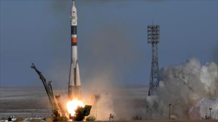 Vea el despegue de la nave rusa Soyuz MS-07 rumbo a la EEI
