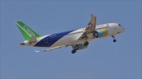 Vídeo: C919 chino, avión que desafiará a sus rivales Airbus-Boeing