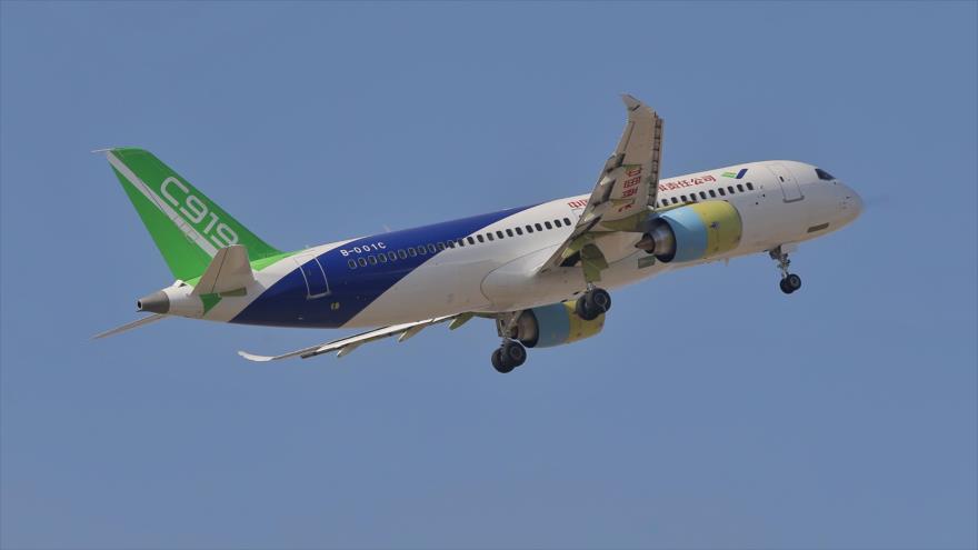 Vídeo: C919 chino, avión que desafiará a sus rivales Airbus-Boeing