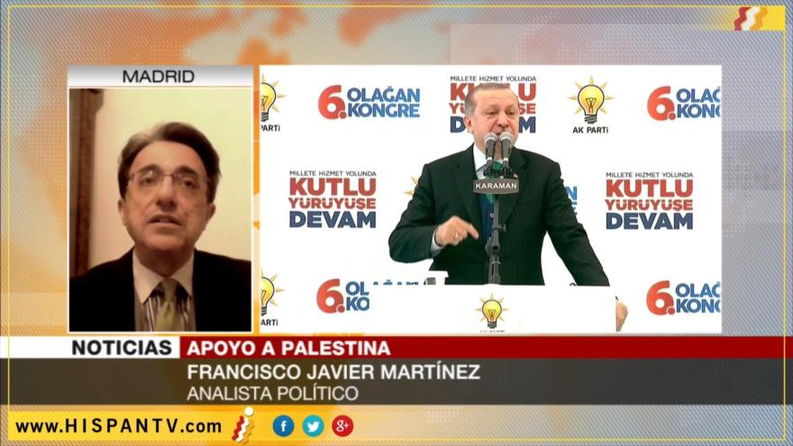 ‘Medida de Erdogan contrarresta decisión de Trump sobre Al-Quds’