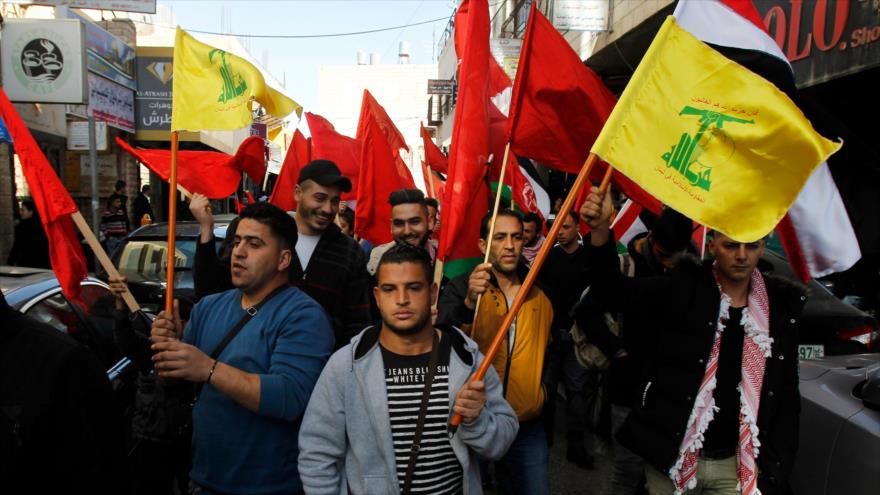 Palestinos protestan contra medida de EEUU sobre Al-Quds en Cisjordania, Palestina ocupada, 16 de diciembre de 2017.