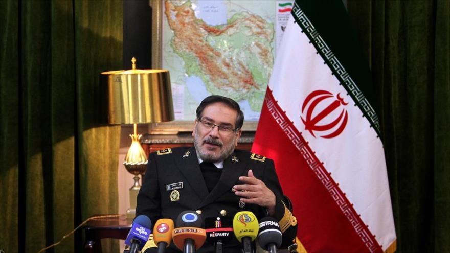 El secretario del Consejo Supremo de Seguridad Nacional de Irán, Ali Shamjani.