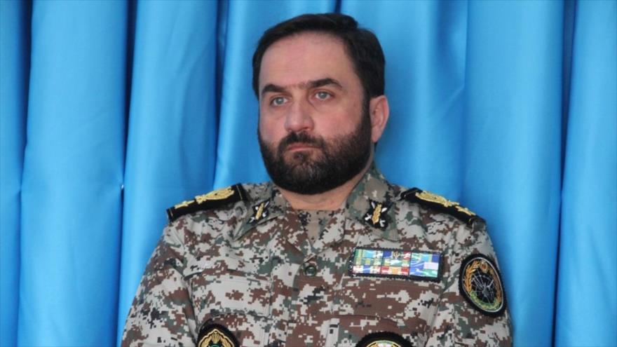 El comandante de la Base de Defensa Antiaérea del Ejército iraní Jatam Al-Anbia, el general de brigada Farzad Esmaili.