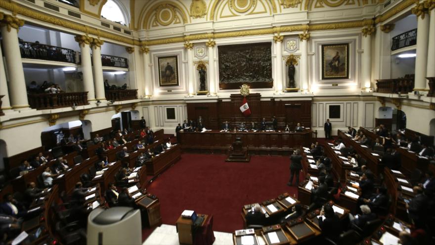 Vista general del Congreso de Perú.