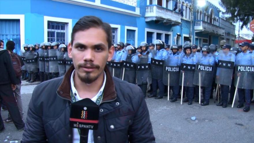 Alianza de Oposición protesta contra acción militar de Honduras