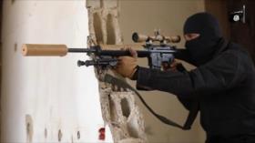 Vídeo: Francotirador de EIIL mata a un terrorista rival en Siria