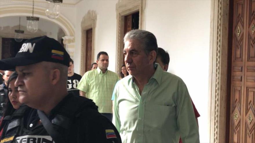 El opositor Alfredo Ramos, exalcalde del municipio de Iribarren, en el estado de Lara, fue puesto en libertad, 23 de diciembre de 2017.