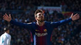 Cámaras no alcanzan a captar festejo de Messi en el Bernabéu