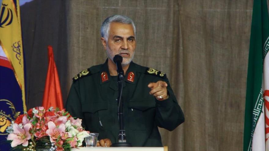 El comandante de las Fuerzas de Quds del Cuerpo de Guardianes de República Islámica de Irán (CGRI), el general de división Qasem Soleimani.