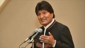 Evo destaca soberanía económica de Bolivia sin imposiciones del FMI