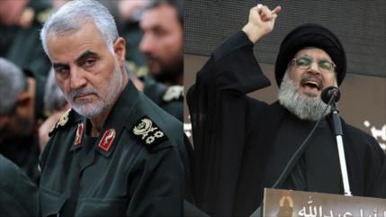 ‘Israel teme promesas de Nasrolá y general Soleimani sobre Al-Quds’