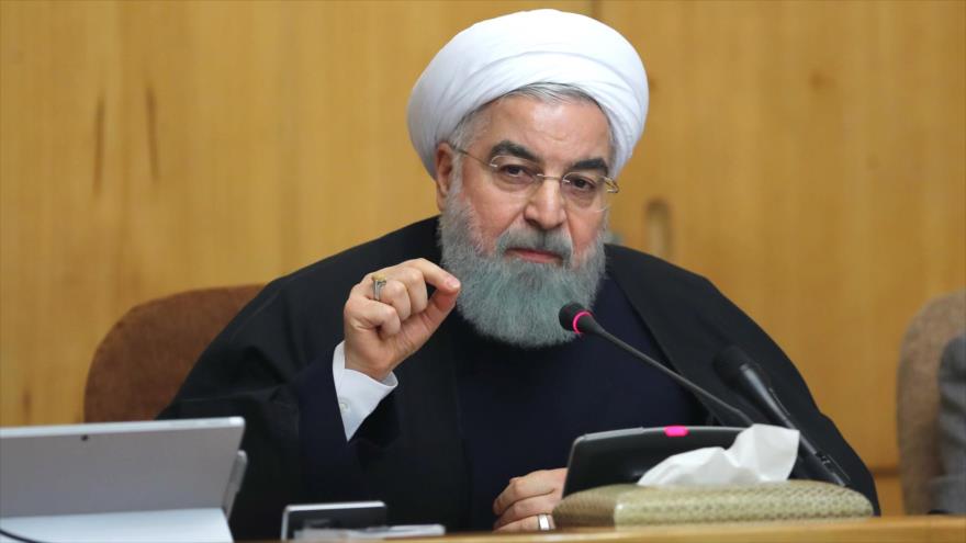 Rohani censura las declaraciones de Trump sobre protestas en Irán