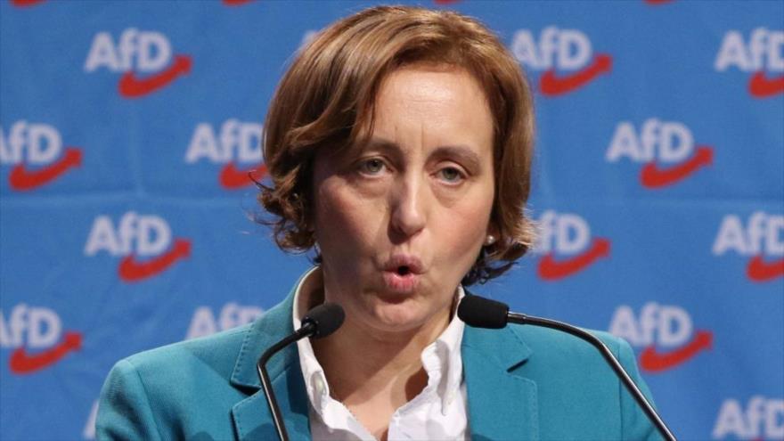 La vicepresidenta del partido ultraderechista Alternativa para Alemania (AfD), Beatrix von Storch.