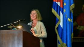 Unión Europea advierte: Embargo de EEUU a Cuba no es una solución
