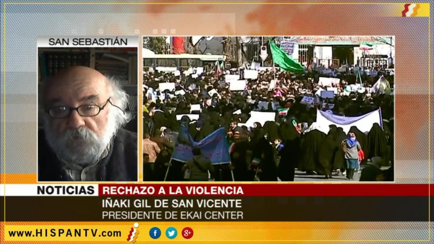 ‘Iraníes con su masiva marcha contra EEUU defienden su Revolución’