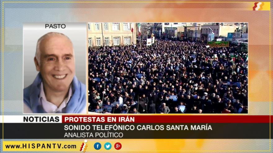 ‘EEUU pretende planear nuevos complots con disturbios en Irán’