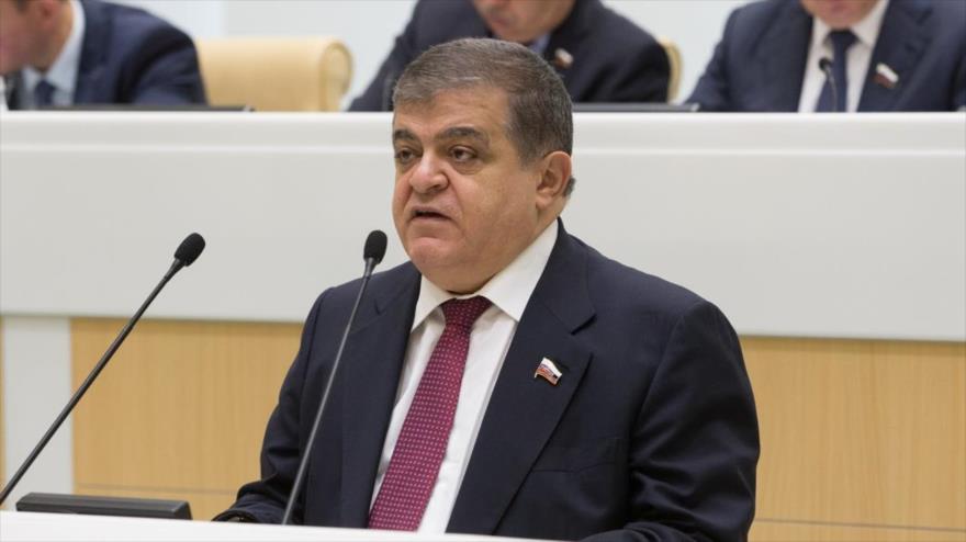 El primer jefe adjunto del Comité Internacional de la Federación Rusa, Vladimir Jabbarov.