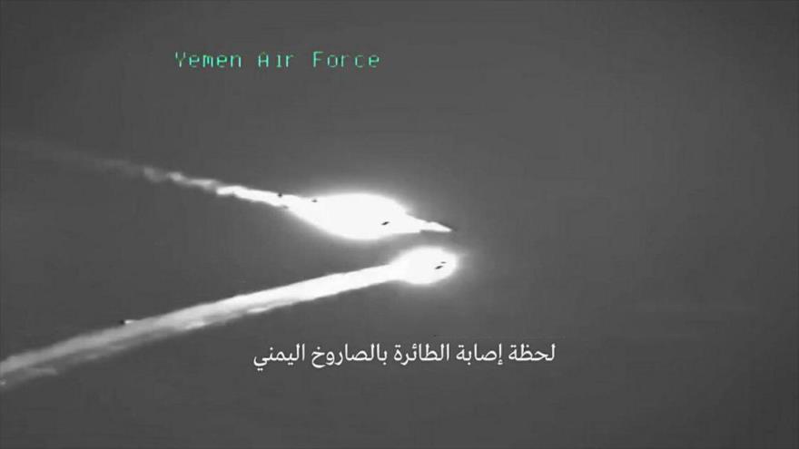 Vídeo muestra momento en que cohete yemení derriba un F-15 saudí 