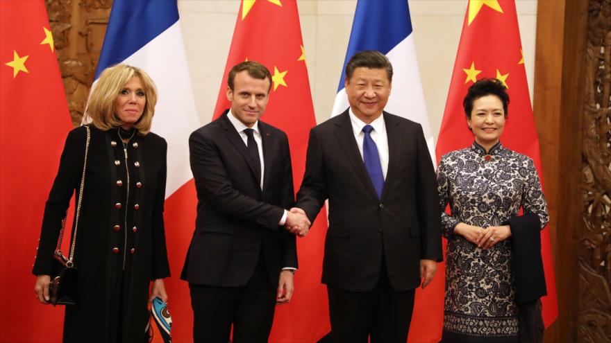 Macron pide mayor participación de Europa en la Ruta de la Seda