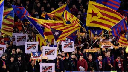 Iniciativa para pedir libertad para independentistas catalanes