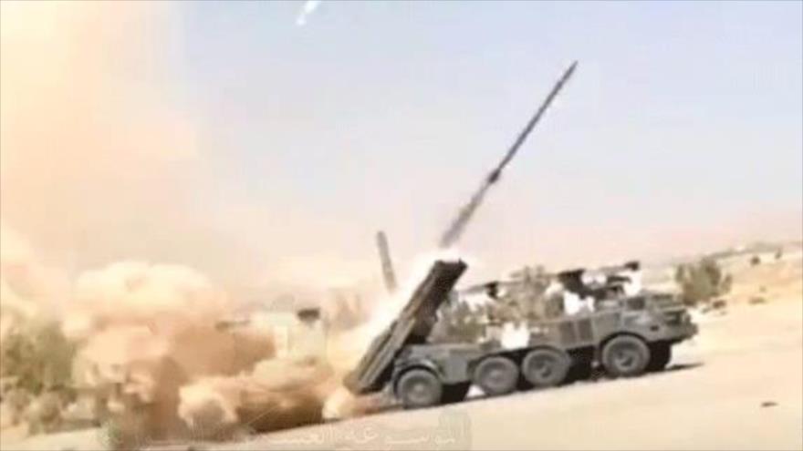 Vídeo: Siria lanza más de 100 misiles contra terroristas en Hama