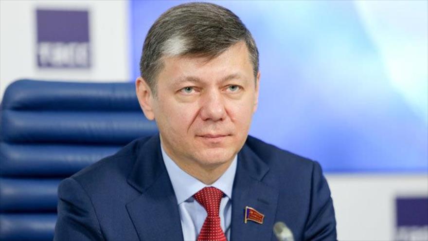 Dmitri Novikov, primer vicepresidente de la Comisión de Relaciones Extreriores de la Duma rusa. 