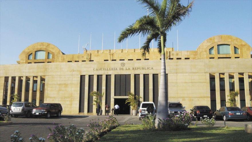 Edificio de la Cancillería de la República de Nicaragua.