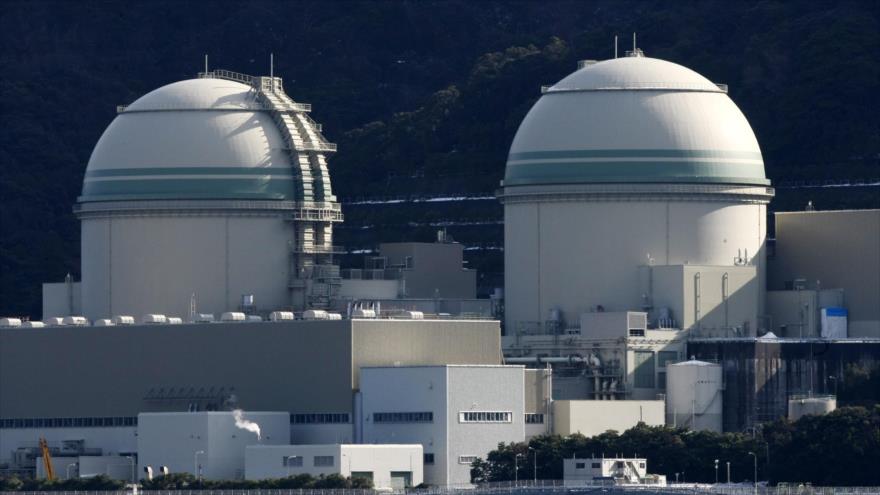 Dos reactores de la planta nuclear de Genkai, en la prefectura japonesa de Saga.