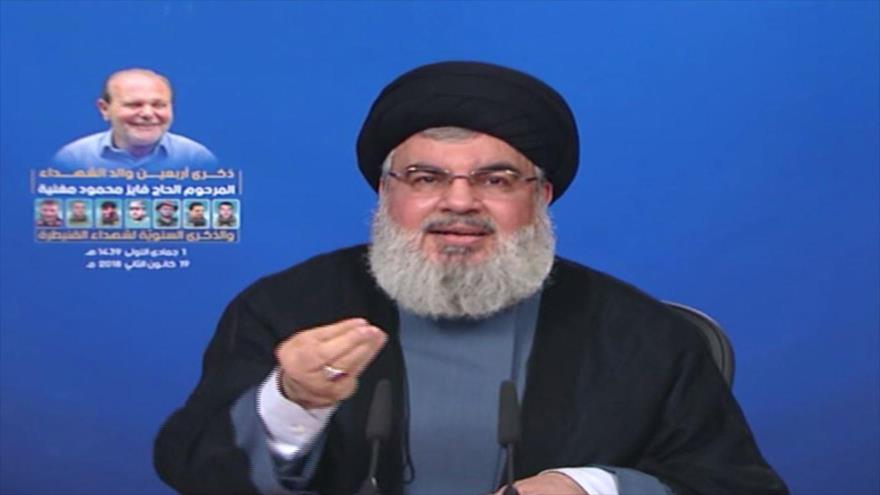 Nasrolá denuncia la guerra mediática de EEUU contra Hezbolá