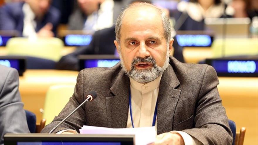 El embajador adjunto de Irán ante las Naciones Unidas, Eshaq Ale-Habib.