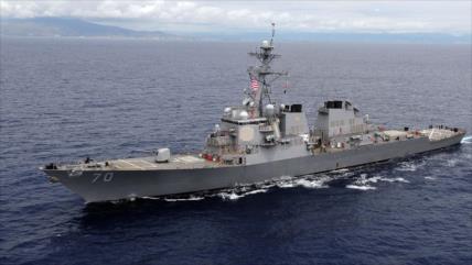 China responderá a la incursión de un buque de EEUU en sus aguas