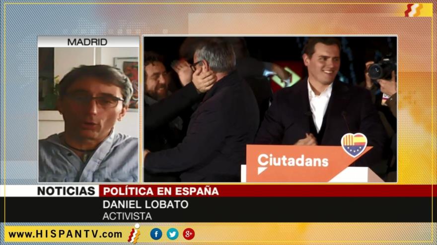 ‘Ciudadanos es cómplice de recortes, junto al PP, en España’