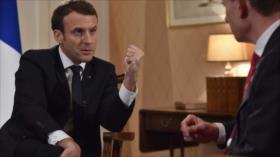 Macron ante insulto de Trump: ‘Deben respetarse todos los países’