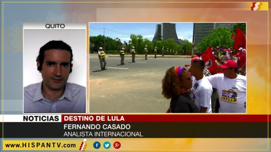 ‘Lula da Silva fue condenado en un juicio politizado’