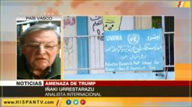 ‘EEUU apoya a Israel recortando fondos para refugiados palestinos’