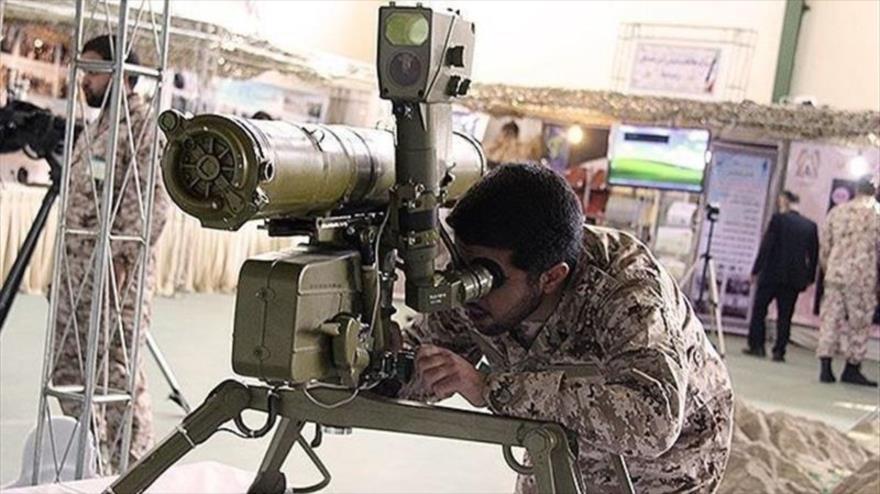 El misil antiblindaje Tusan, de fabricación iraní.