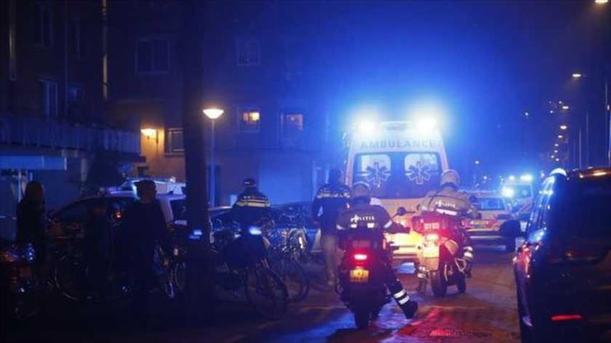 Un muerto y dos heridos — Tiroteo en Amsterdam