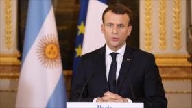  Macron pide incrementar las sanciones europeas a Venezuela