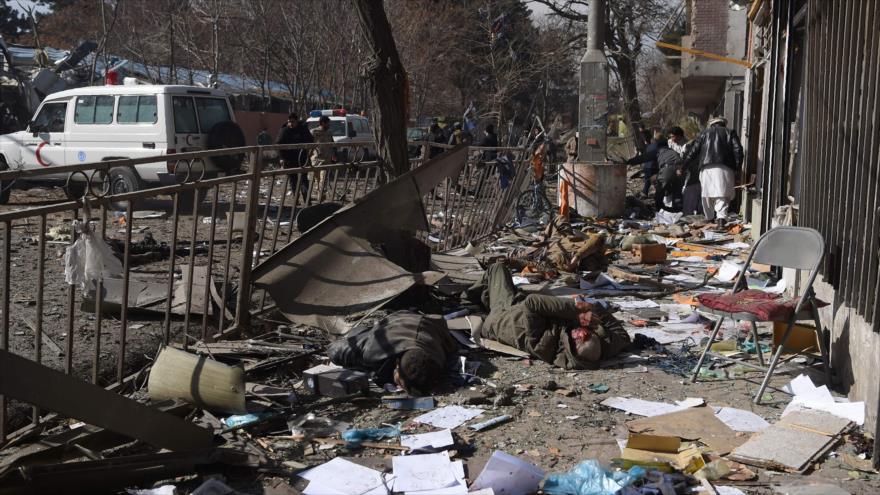 Una “ambulancia bomba” deja 63 muertos y 151 heridos en Kabul