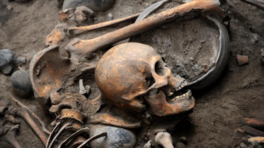 Descubren en México un entierro múltiple de hace 2.400 años Descubren en México un entierro múltiple de hace 2.400 años