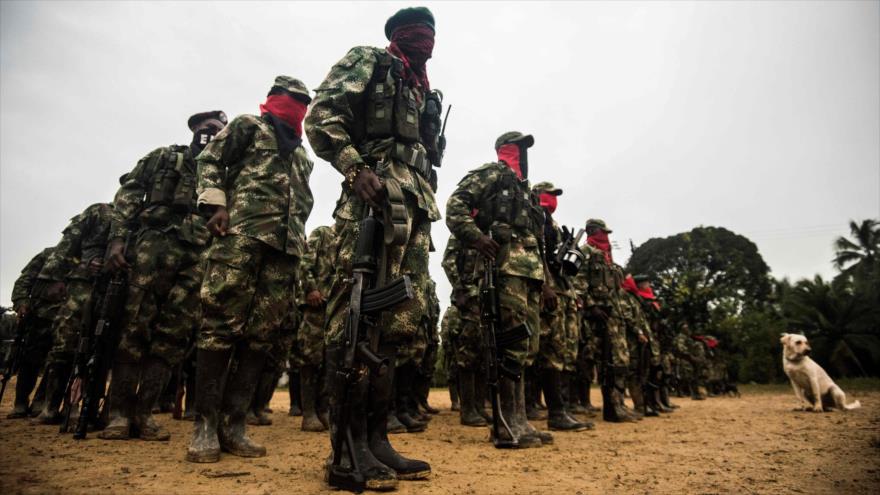 Frente de Guerra Occidental Omar Gómez del Ejército de Liberación Nacional (ELN) en el departamento del Chocó, 21 de noviembre de 2017.