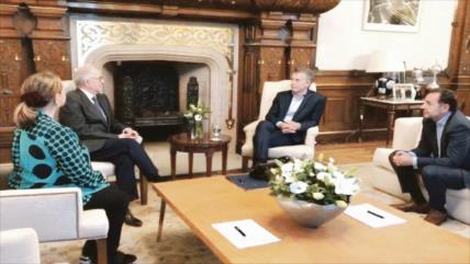 Opositor venezolano pide a Macri sancionar a violadores de DDHH