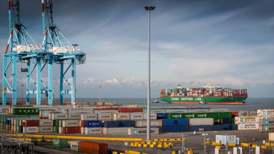 Puerto de Zeebrugge, noroeste de Bélgica.